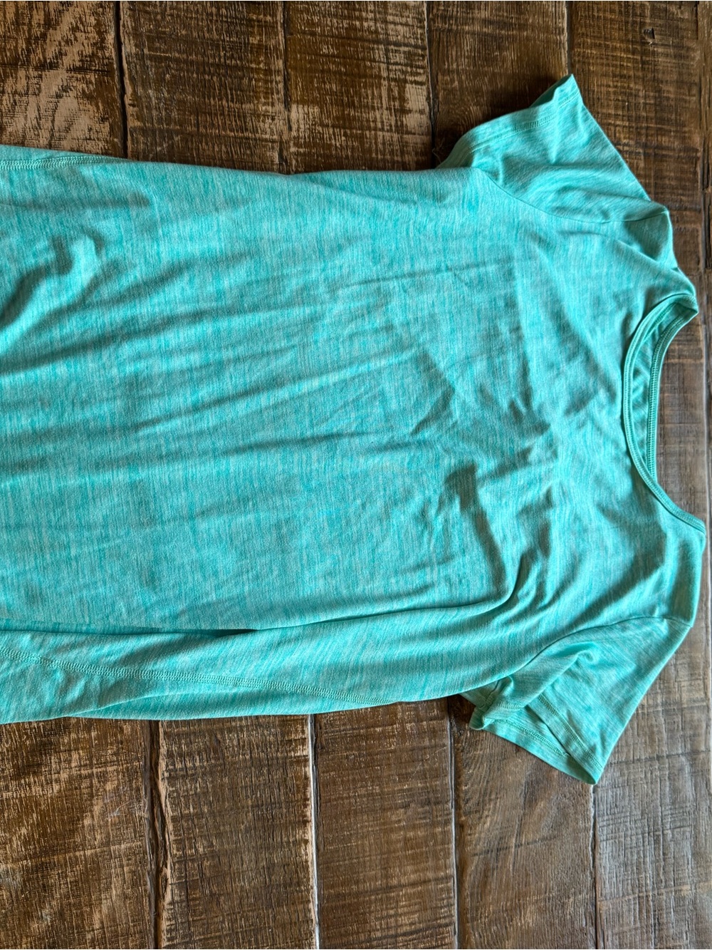 all in motion Teal Green Heather Active Tank Top